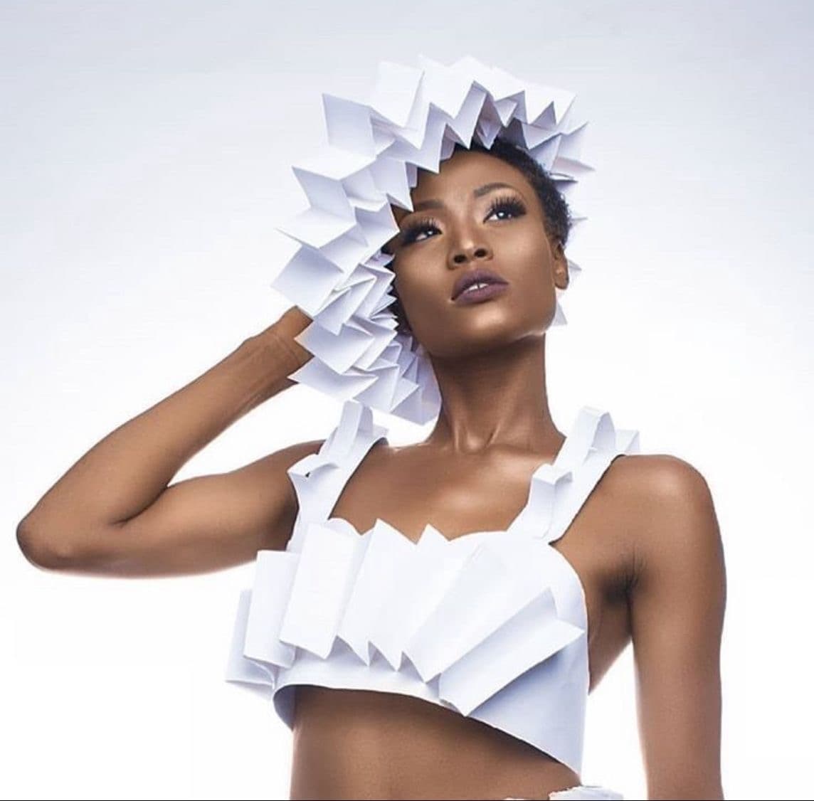 Editorial portrait of a FiveNine model